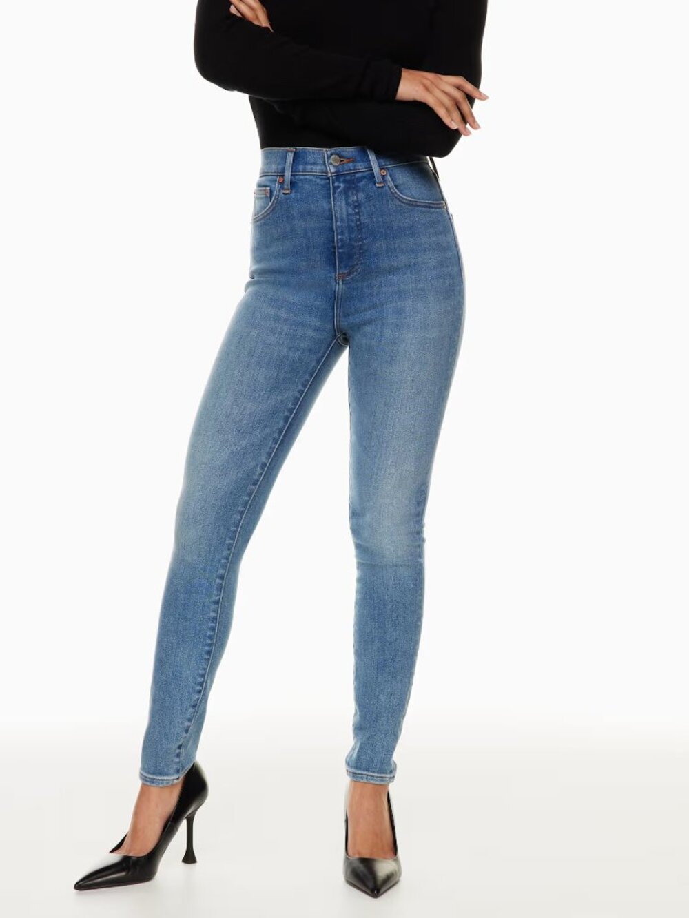 Denim Forum (27) The Lola High Rise Skinny